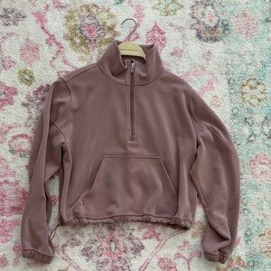 Lululemon Brushed Softstreme Half Zip
